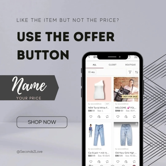 WELCOME. 💕 I'd love for you to use the OFFER button ☺️ - Picture 8 of 16